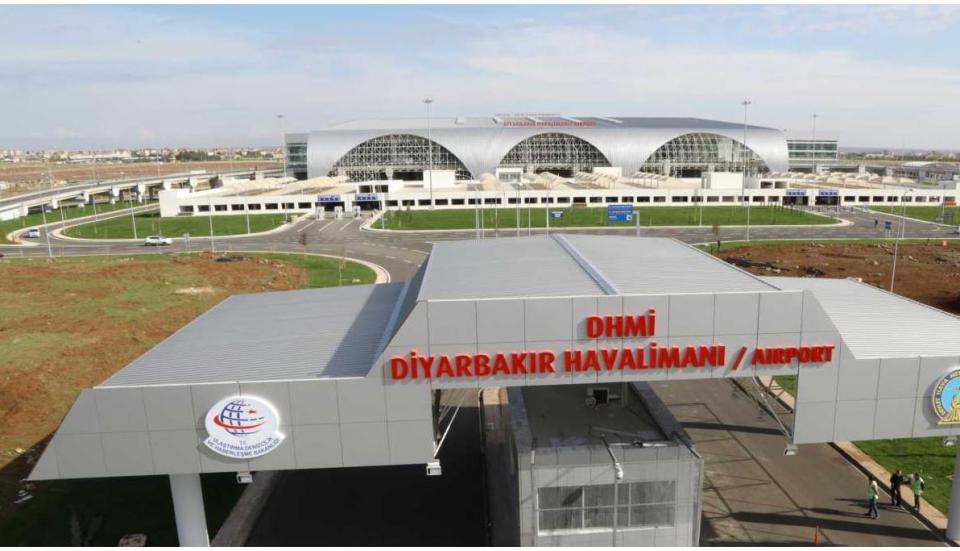 Diyarbakır Havaalanı Terminal Binası ve Giriş Nizamiyesi 2